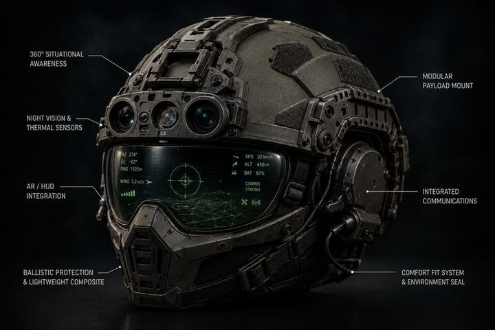 Overwatch tactical helmet concept