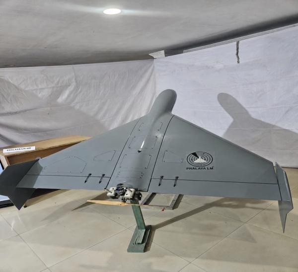 Pralaya loitering munition prototype