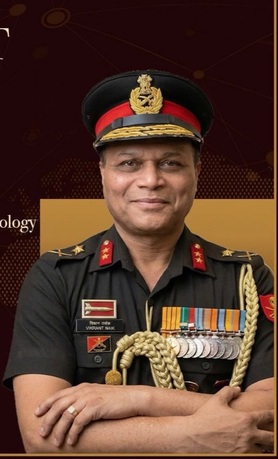 Major General Vikrant Naik, VSM, retired